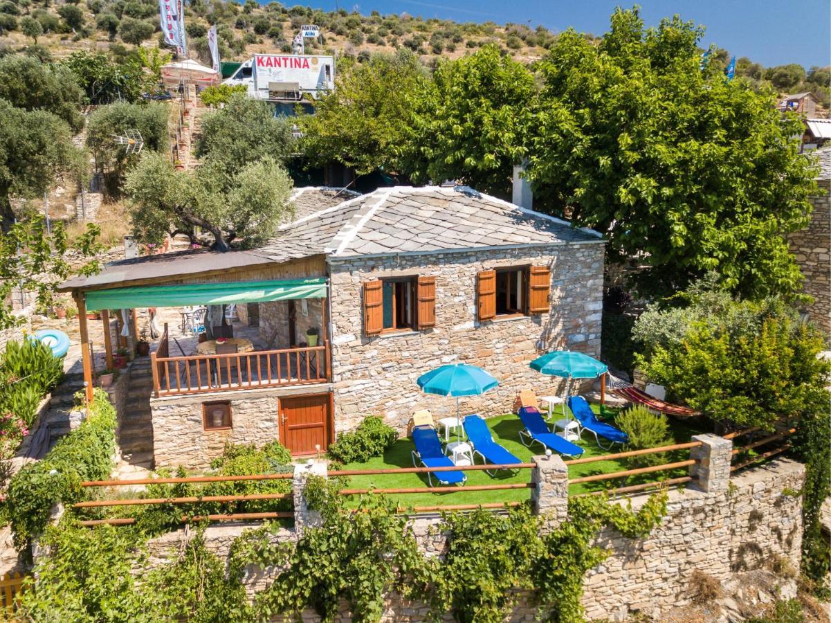 Anthi Villa Alikí Exteriör bild