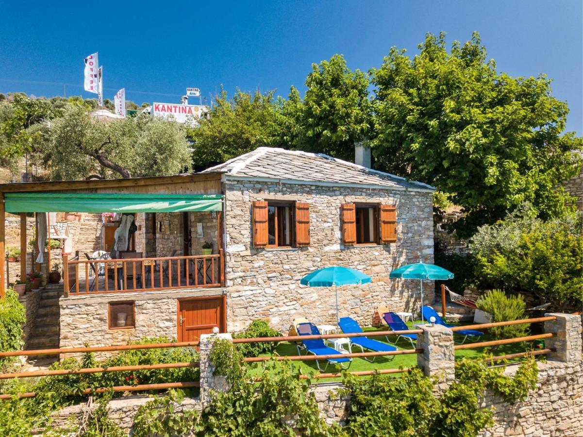Anthi Villa Alikí Exteriör bild