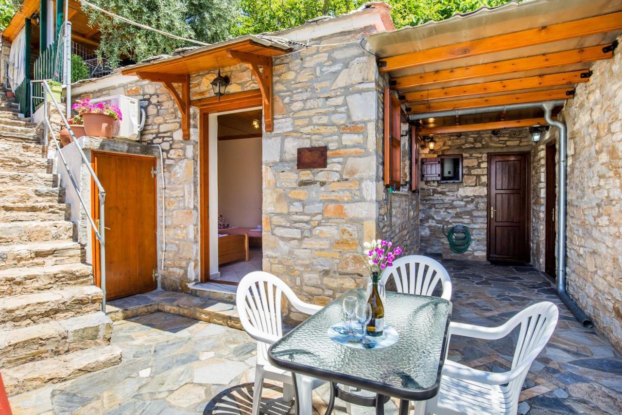 Anthi Villa Alikí Exteriör bild