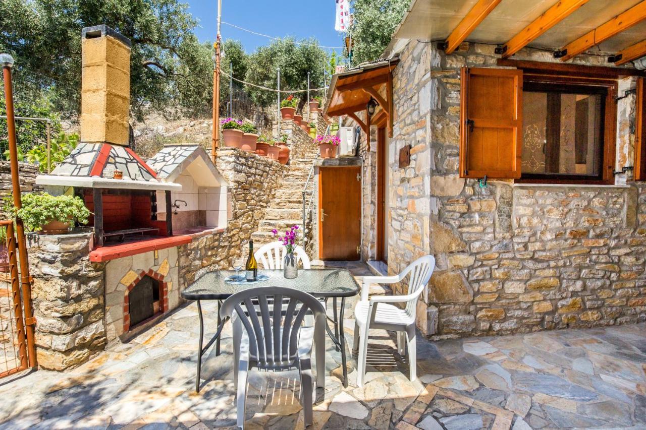 Anthi Villa Alikí Exteriör bild